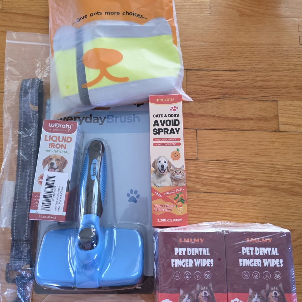 Blue EverydayBrush for Dogs And other Dog Supplies